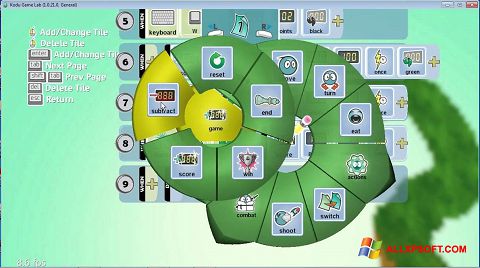 Petikan skrin Kodu Game Lab untuk Windows XP