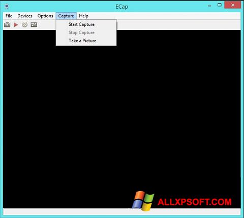 Petikan skrin ECap untuk Windows XP