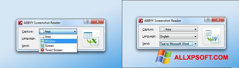 Petikan skrin ABBYY Screenshot Reader untuk Windows XP