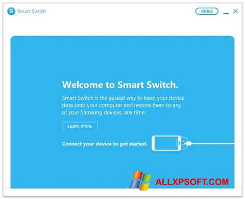 Petikan skrin Samsung Smart Switch untuk Windows XP