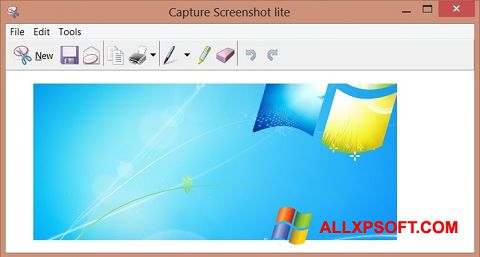Petikan skrin ScreenShot untuk Windows XP